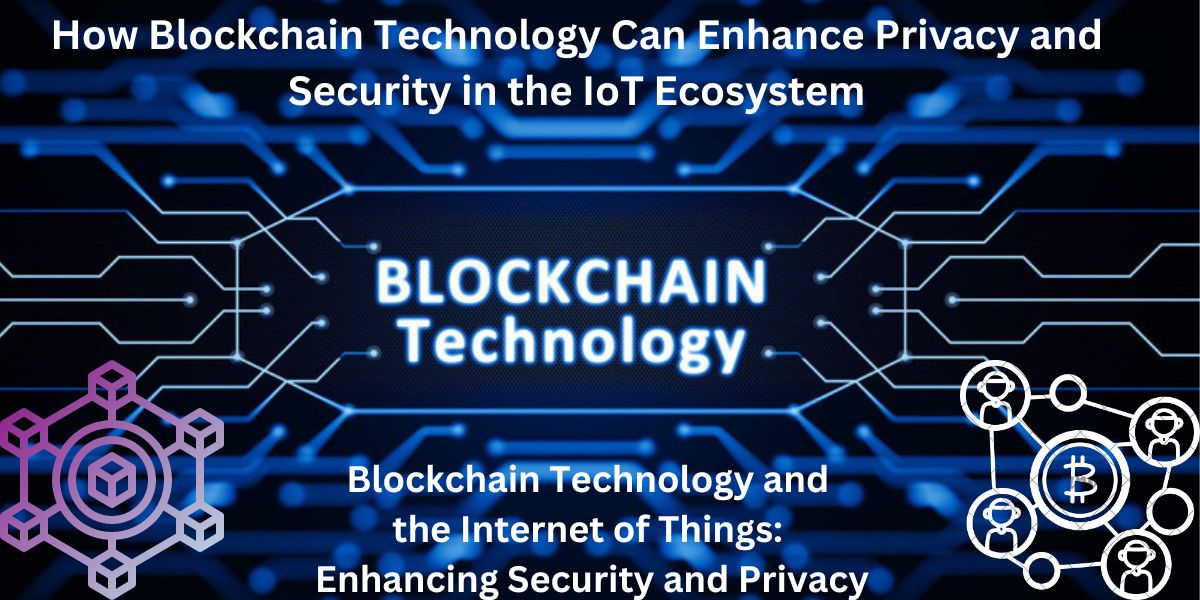 How Blockchain Technology Can Enhance Privacy and Security in the IoT Ecosystem
