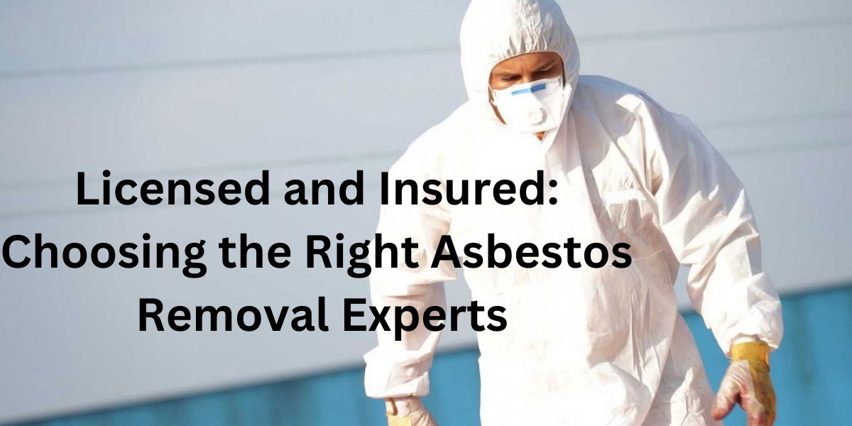 Licensed and Insured: Choosing the Right Asbestos Removal Experts
