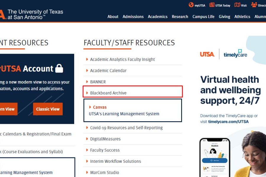 UTSA Blackboard: Your Gateway to Online Learning Process