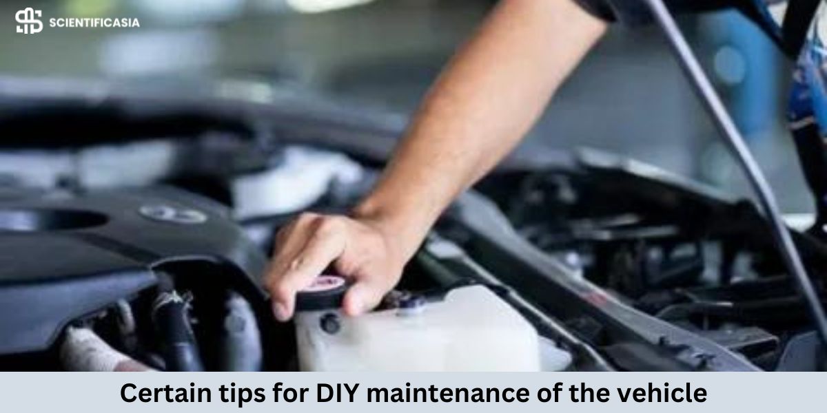 Certain tips for DIY maintenance of the vehicle
