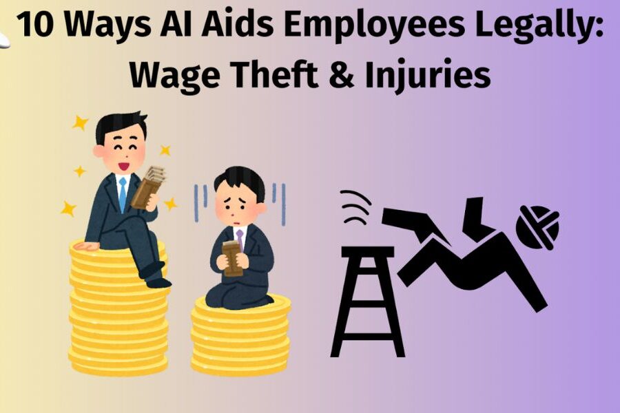 10 Ways AI Aids Employees Legally: Wage Theft & Injuries