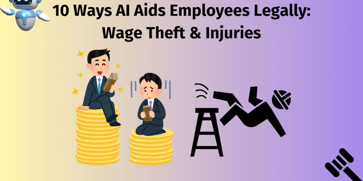 10 Ways AI Aids Employees Legally: Wage Theft & Injuries
