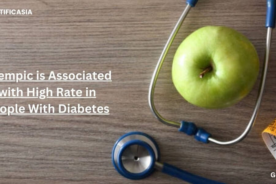 We learned from the study that Ozempic is associated with a high rate in people with diabetes