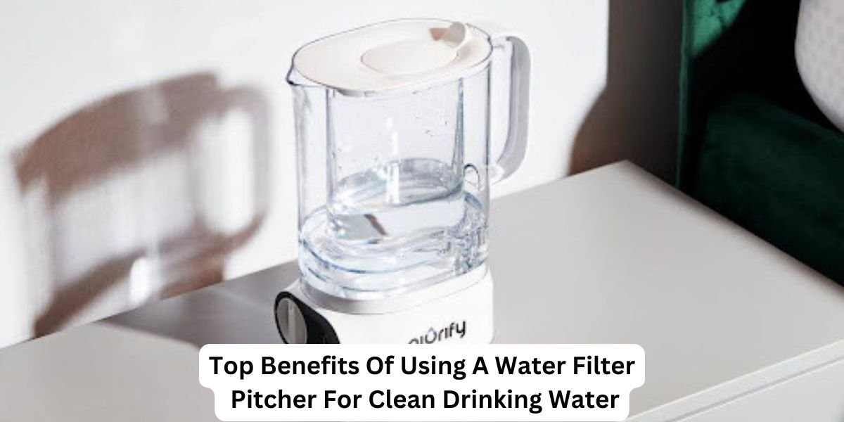 Top Benefits Of Using A Water Filter Pitcher For Clean Drinking Water