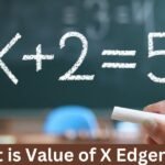 What is the value of x edgenuity: Understanding Algebraic Concepts?