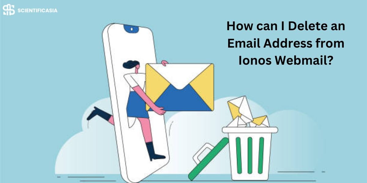 how can I delete an email address from Ionos webmail?