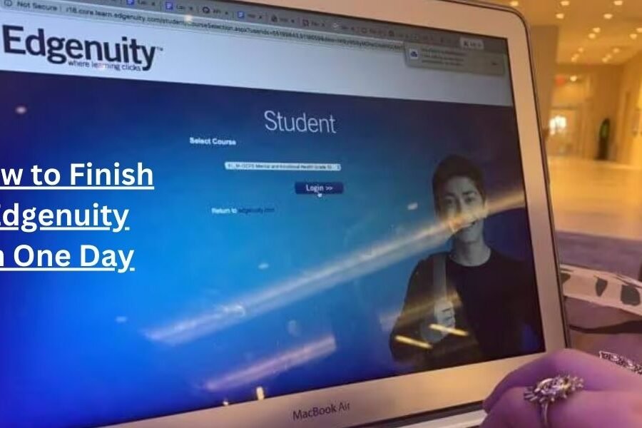 How to Finish Edgenuity in One Day