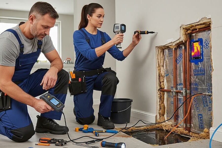 How Plumbers Detect and Repair Hidden Water Leaks