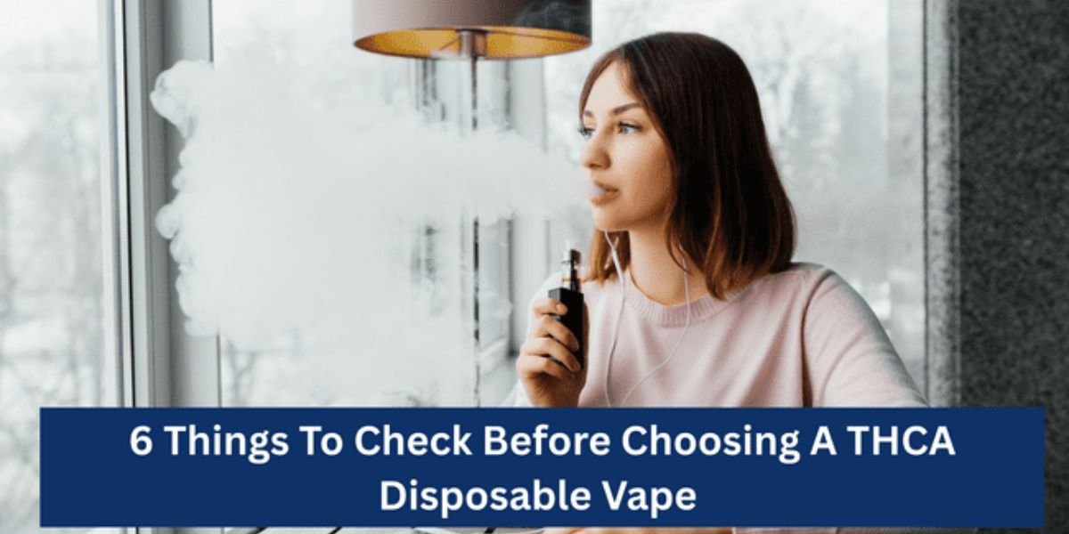 6 Things To Check Before Choosing A THCA Disposable Vape