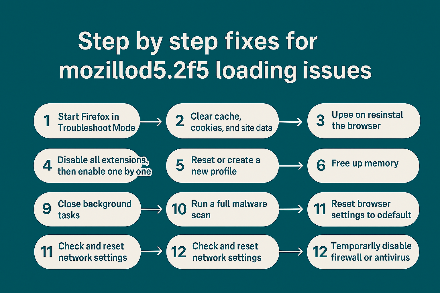 Step-by-step fixes for mozillod5.2f5 loading issues
