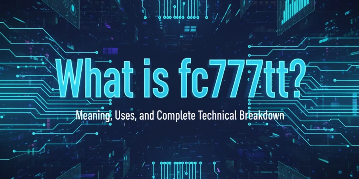 What is fc777tt? Meaning, Uses, and Complete Technical Breakdown